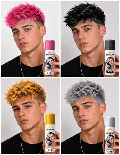Spray de tinta para cabelo