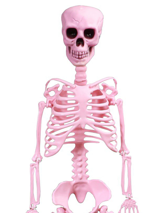 Esqueleto articulado cor-de-rosa Summerween 1 m