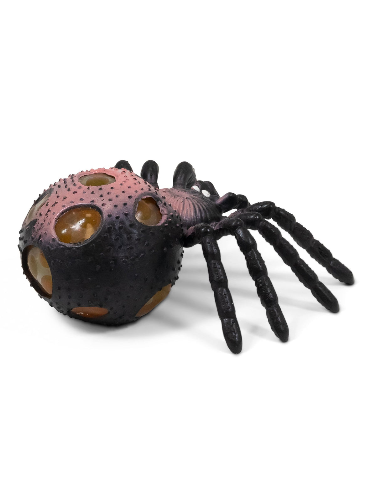 Vue de profil de la balle araignée à billes souple