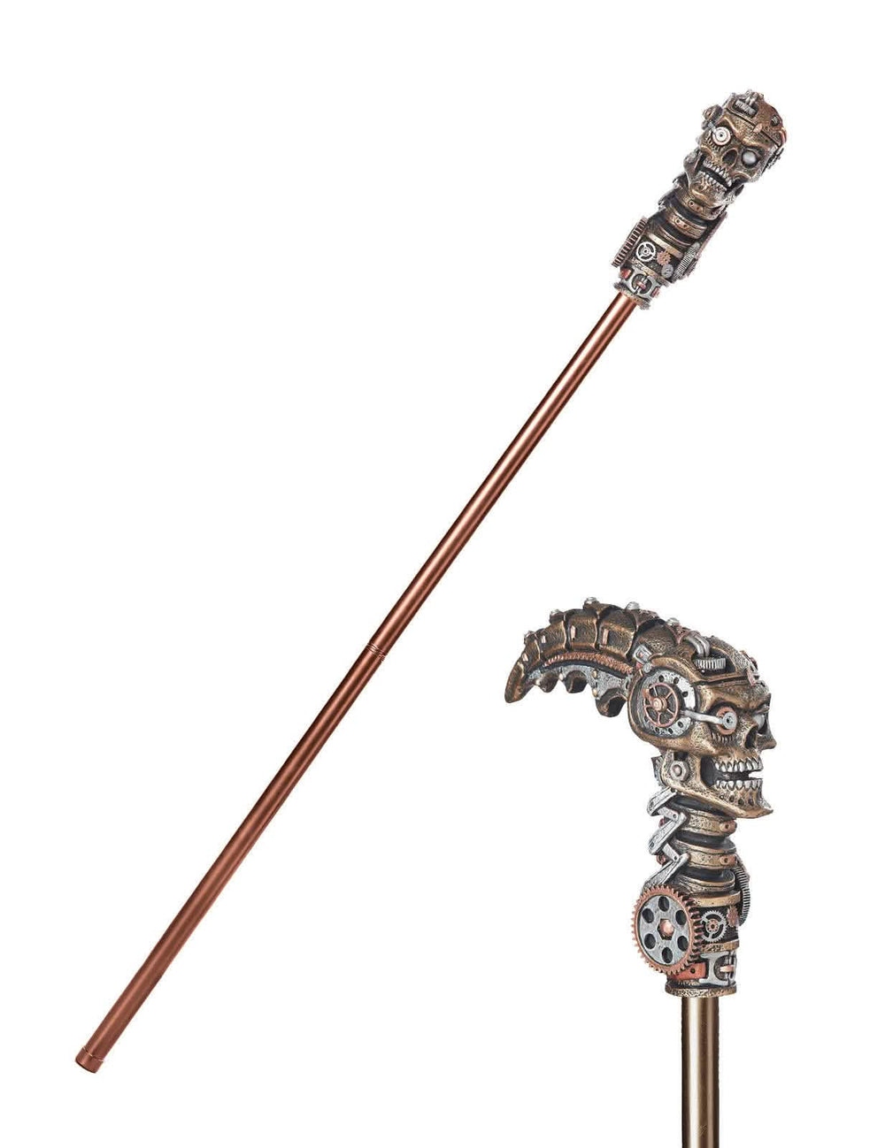Mise em situação da bengala steampunk