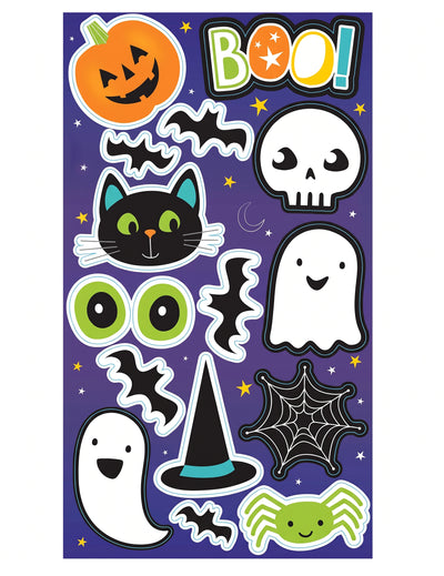 Adesivos para janela Halloween friends