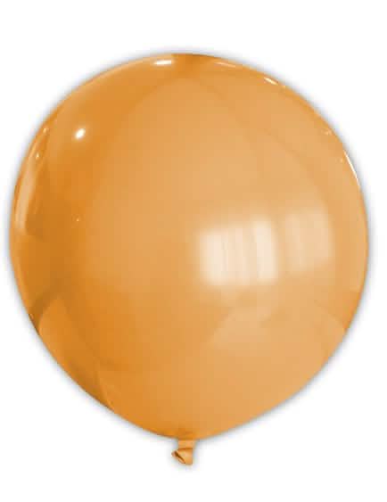 Balão cor de laranja para festa cor de laranja