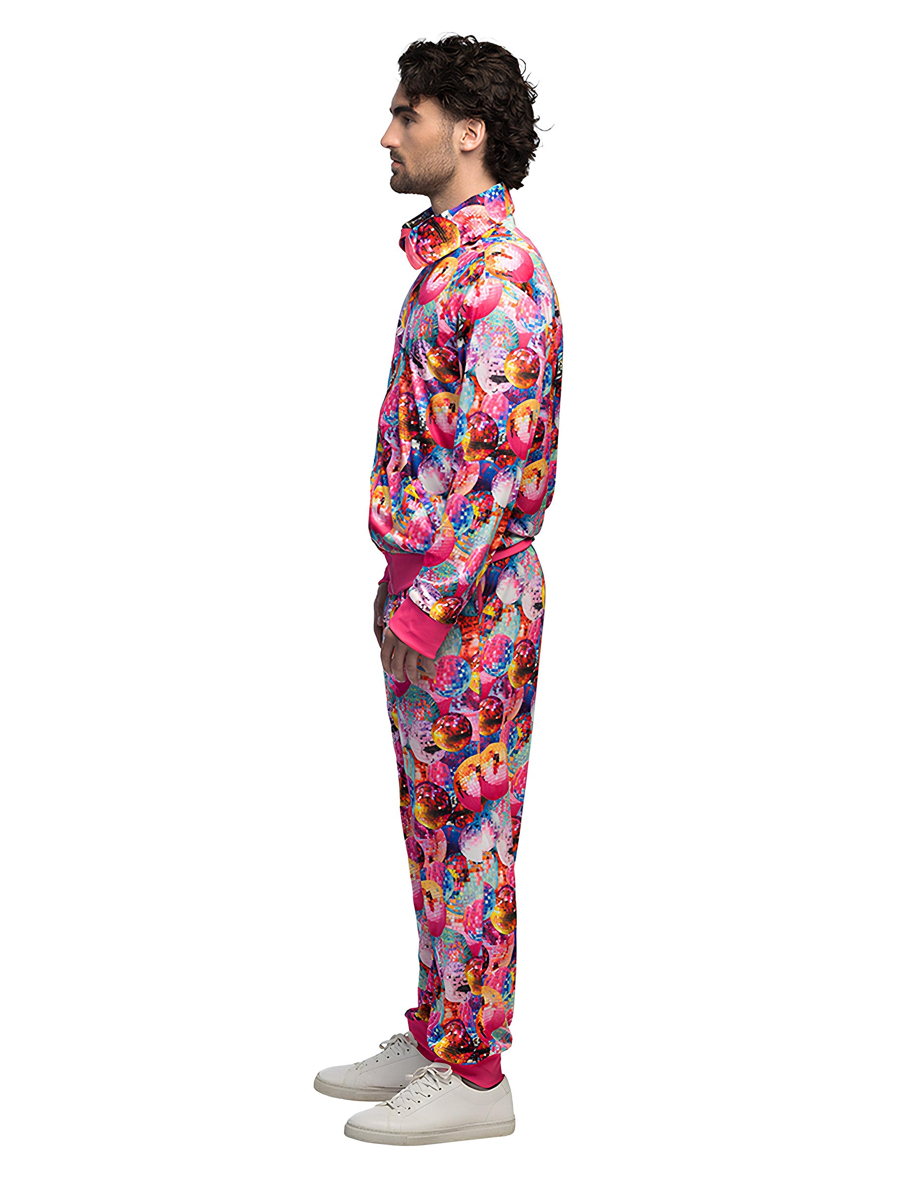 Vue de profil du survêtement Disco Club