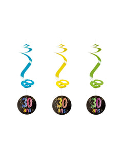 Acessórios de Aniversário 30 anos para adulto
