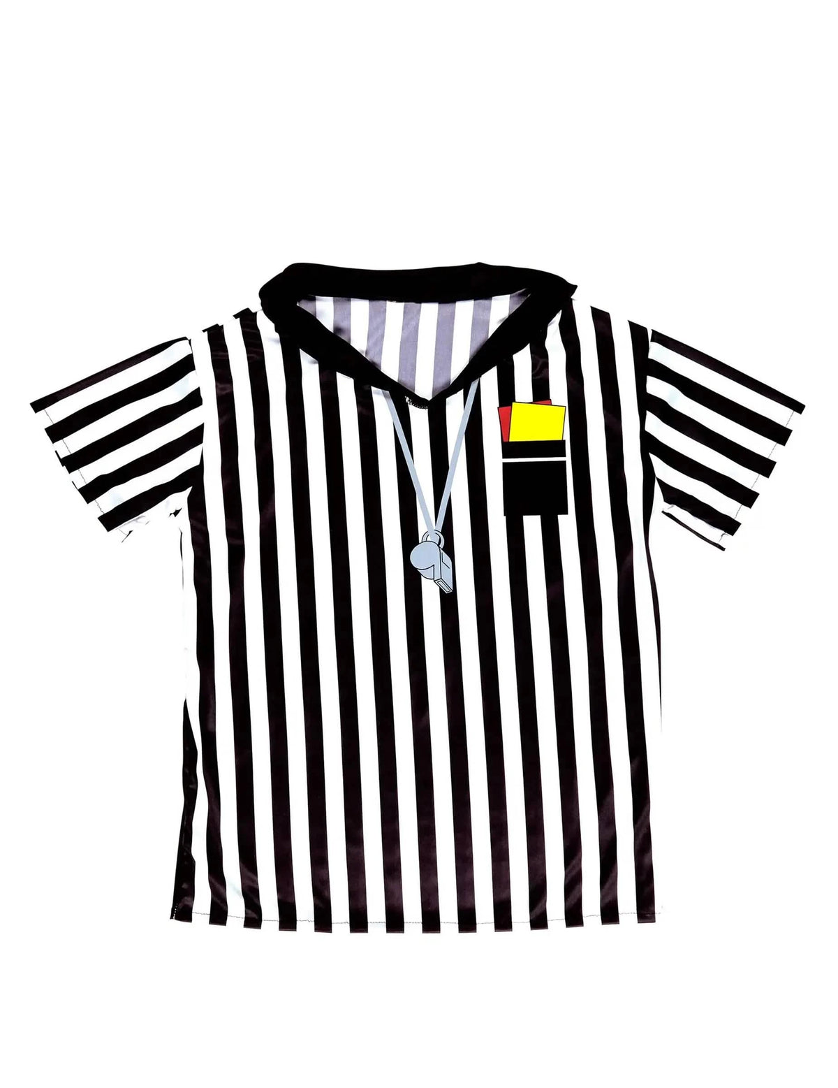 T-shirt árbitro de futebol criança