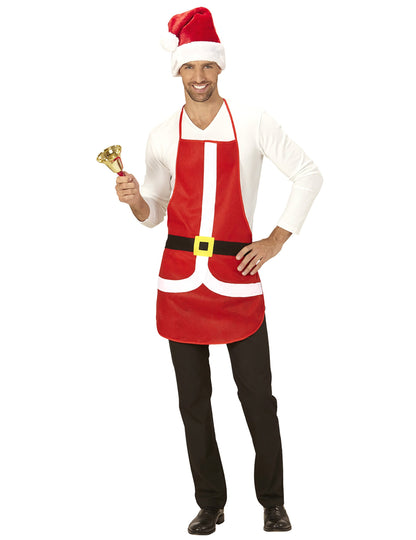 Vue de face du tablier de Noël