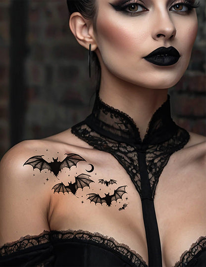 Tatuagens de morcegos para adulto