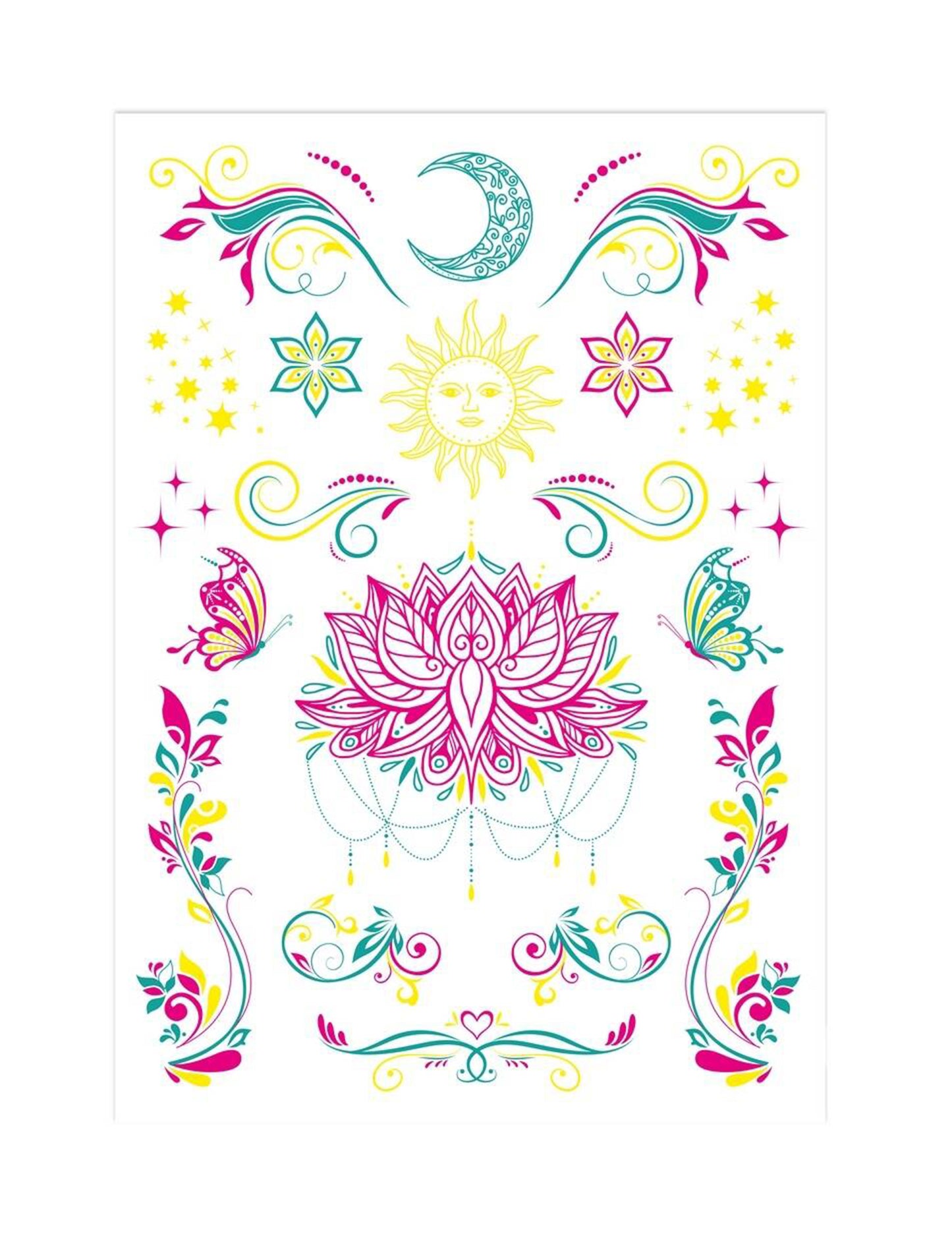 Tatuagens decorativas UV