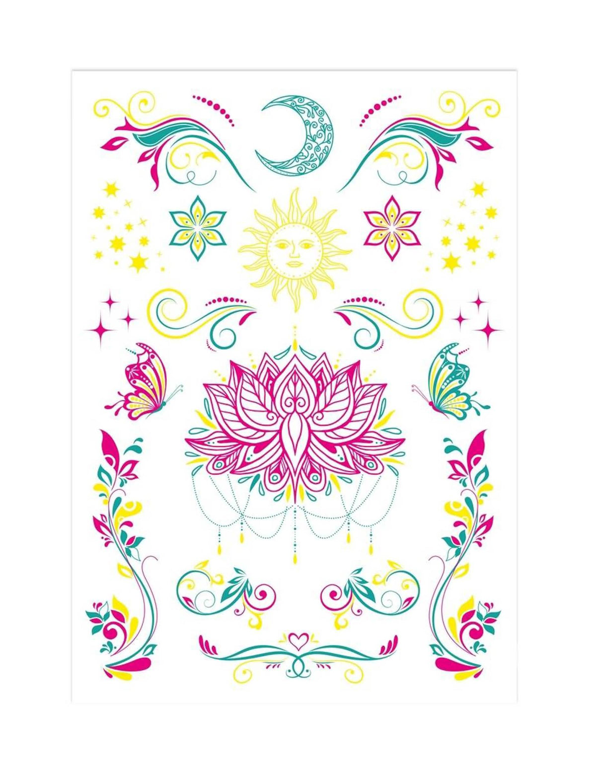 Tatuagens decorativas UV