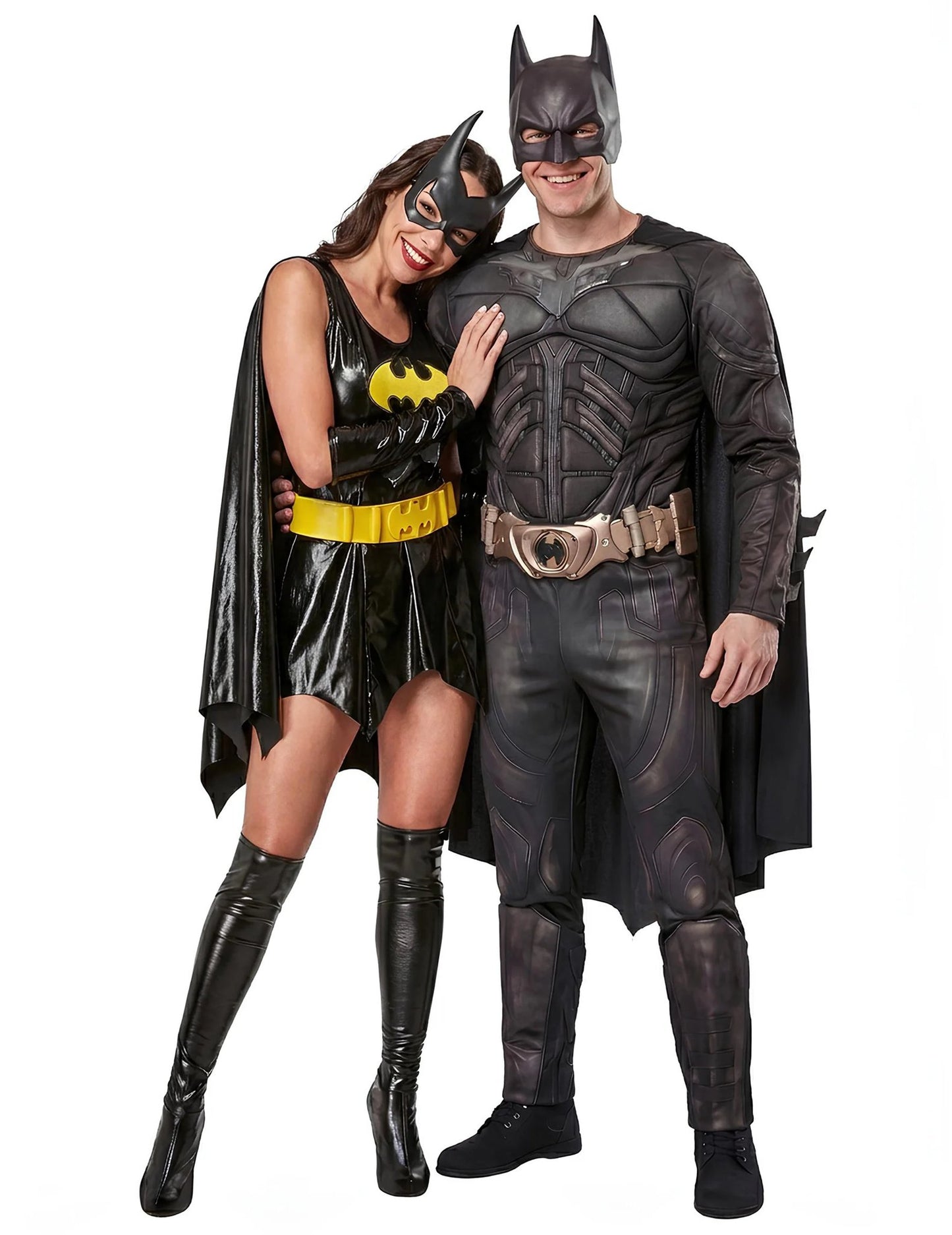 Fantasia de casal clássica Batman™ e Batgirl™
