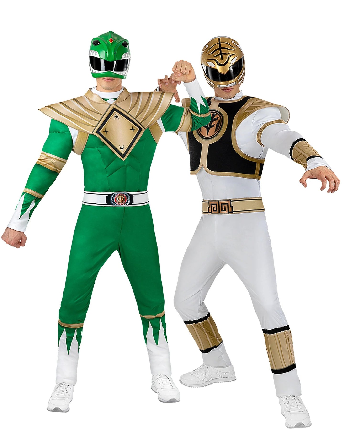 Disfarce de casal Power Ranger™ para adultos
