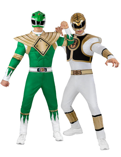 Disfarce de casal Power Ranger™ para adultos