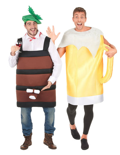 Disfarce casal Pipo e caneca