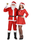 Disfarce de casal Mãe Natal & Pai Natal