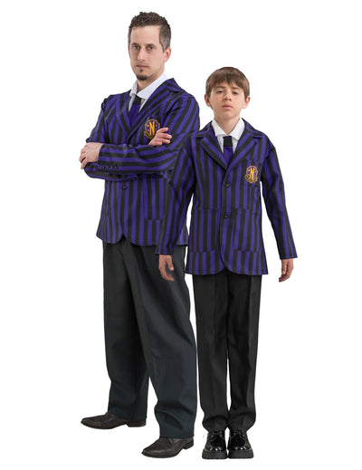 Fato pai e filho Uniforme Nevermore Wednesday™