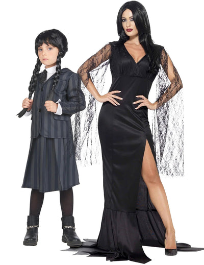 Fato de casal mulher e menina mãe e filha mórbidas