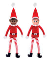 Dupla de Elfos de Natal Elvie e Pimpon