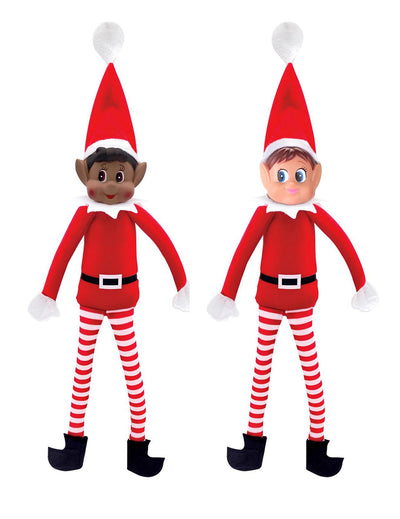 Dupla de Elfos de Natal Elvie e Pimpon