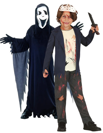 Fato de casal serial killer para crianças
