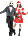 Disfarce de casal Jack Skellington™ e Mamã Natal para adulto