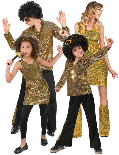 Disfarce de família Disco dourado