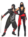 Disfarce de casal ninja