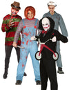Fato de grupo serial killer para adultos Halloween