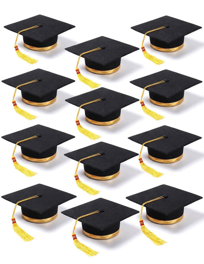 12 capelos de diplomado para adulto
