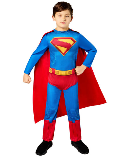 Disfarce de casal Batman™ e Superman™ criança