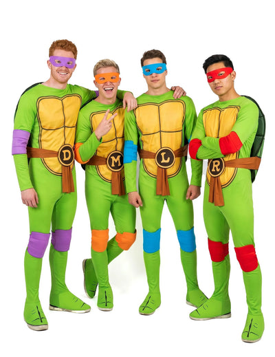 Disfarce de grupo Tartarugas Ninja™ para adultos