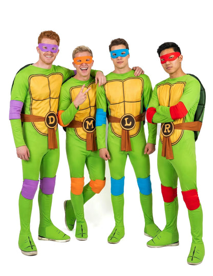 Disfarce de grupo Tartarugas Ninja™ para adultos