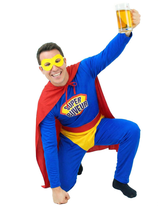 Fato de casal Super Beberrão e Miss Aperitivo