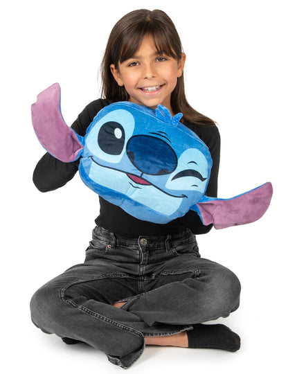Conjunto de manta e almofada de lã polar Stitch™