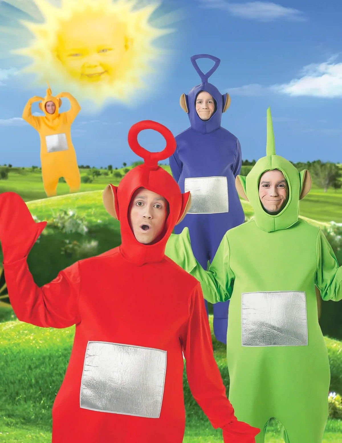 Disfarce de grupo dos Teletubbies
