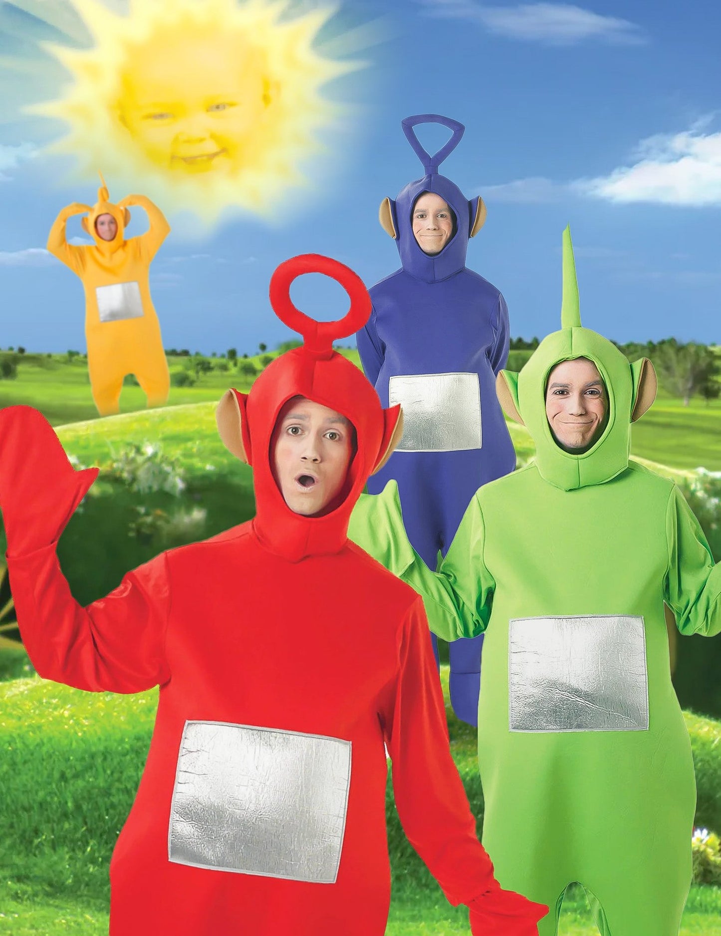 Disfarce de grupo dos Teletubbies