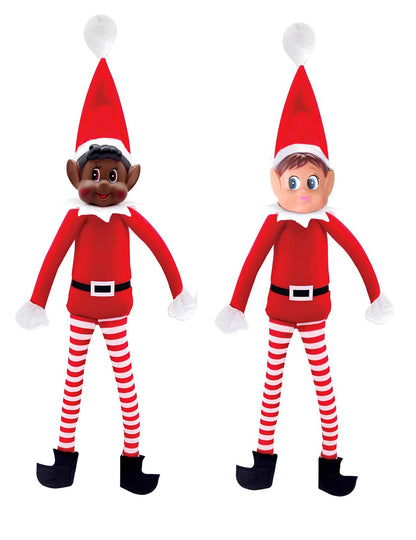 Dupla de Elfos de Natal Elvie e Loustic