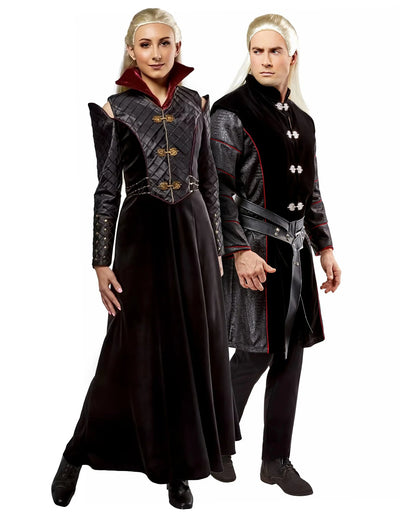 Disfarce de casal Daemon e Rhaenyra House of the Dragon™ para adultos