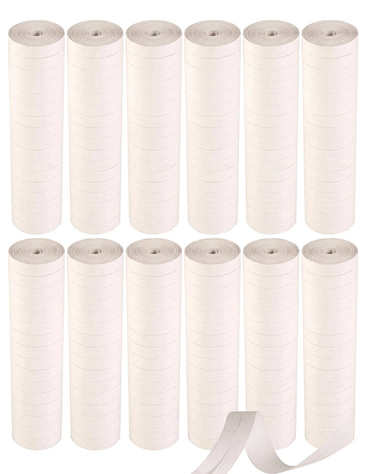 Pack - 352767 - 12 Rolos de serpentinas brancas