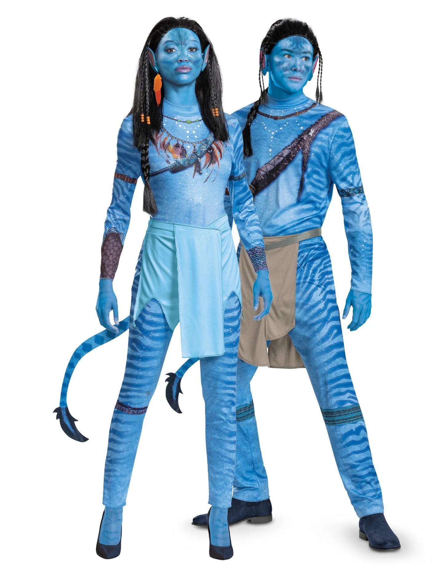 Disfarce de casal Avatar Sully e Neytiri para adulto