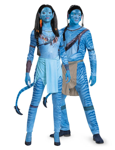 Disfarce de casal Avatar Sully e Neytiri para adulto