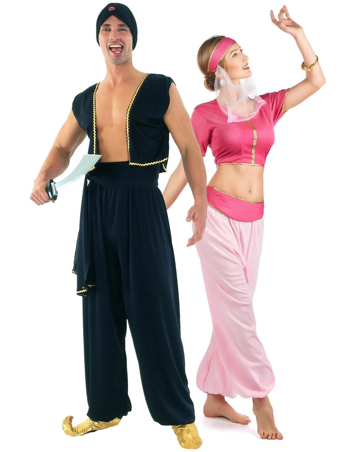 Disfarce de casal oriental