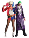Disfarce de casal adulto Joker™ e Harley Quinn Suicide Squad™