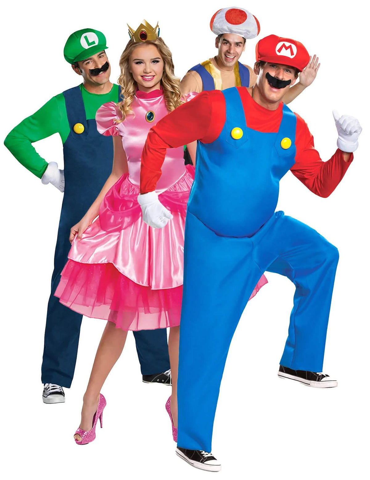 Fato de grupo Nintendo Mario™ para adulto