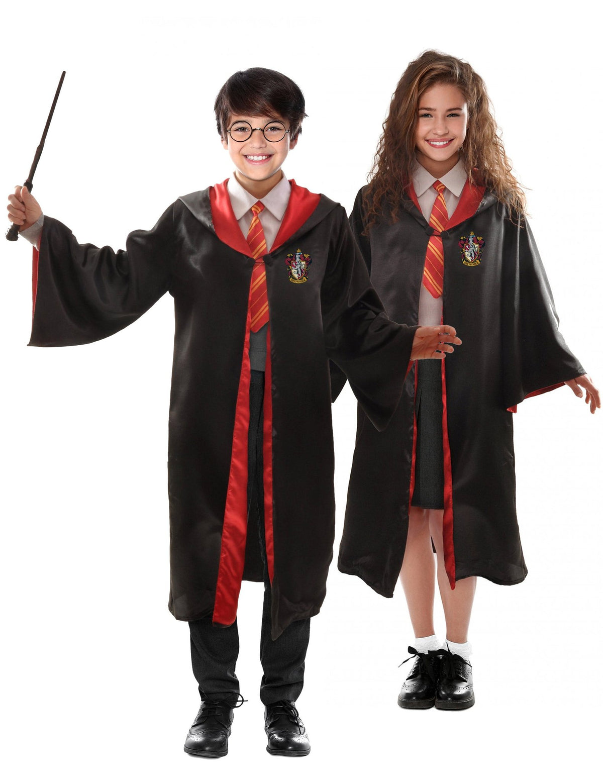 Disfarce de Harry Potter™ e Hermione™ com acessórios para criança