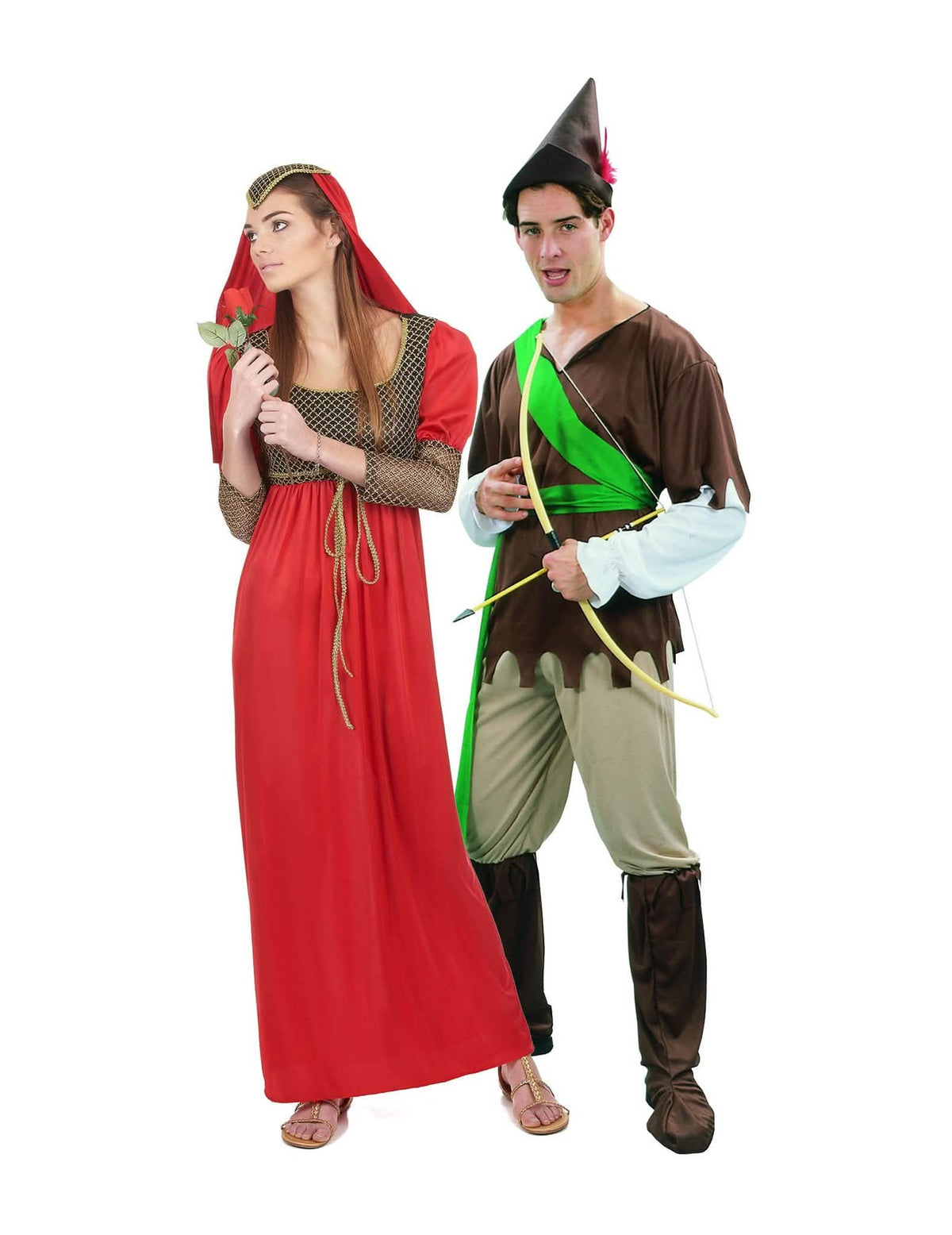 Disfarce casal medieval