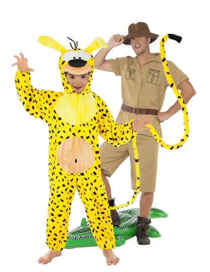 Disfarce de casal Marsupilami™ e Explorador pai e filho