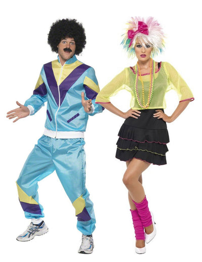 Disfarce de casal anos 80 adultos