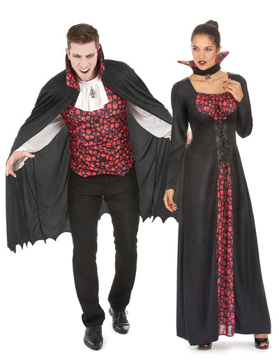 Disfarce de casal vampiros