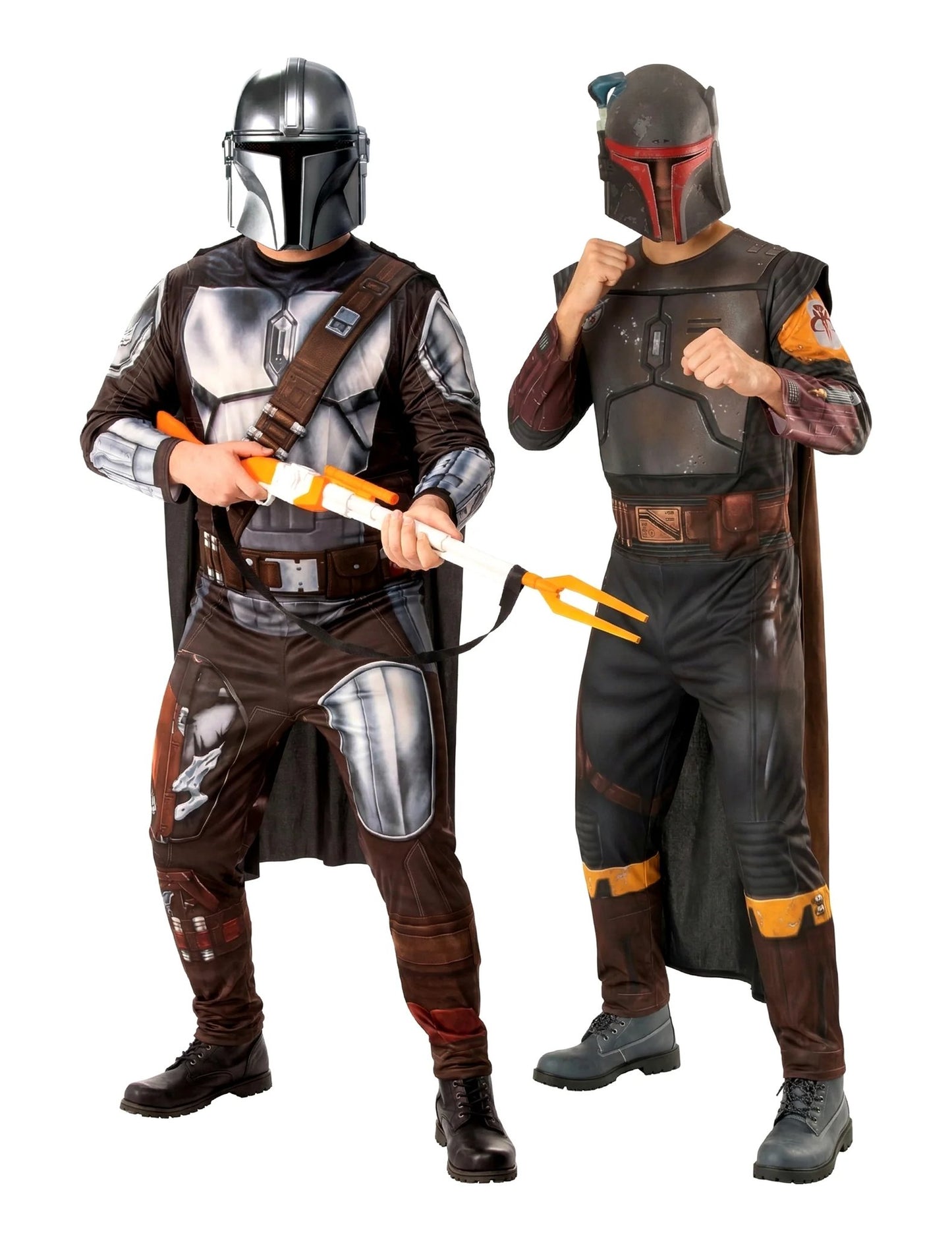 Fato de casal The Mandalorian e Boba Fett Star Wars™ adulto