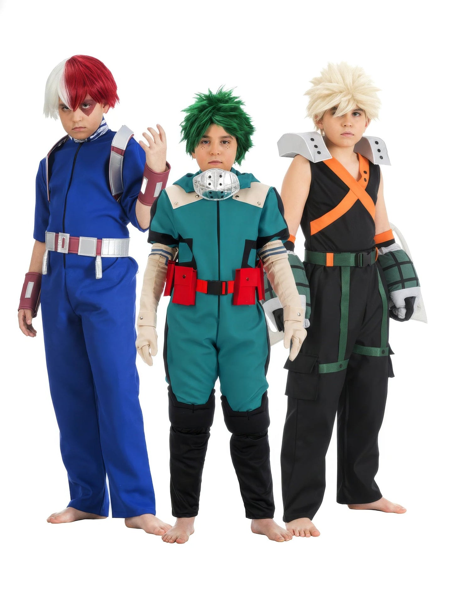 Disfarce de grupo trio My Hero Academia™ criança